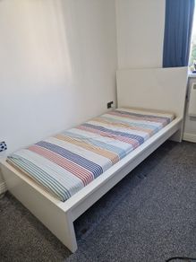 IKEA MALM Single Bed + Mattress
