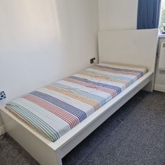 IKEA MALM Single Bed + Mattress