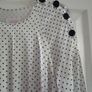 Savida Polka Dot Midi Dress Size Medium Image 2