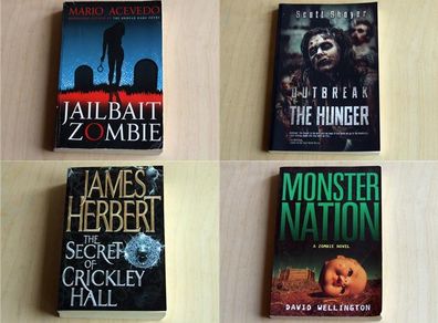 Horror novels (trade paperback format)