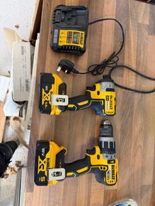 Dewalt 18v brushless cordless twinpack