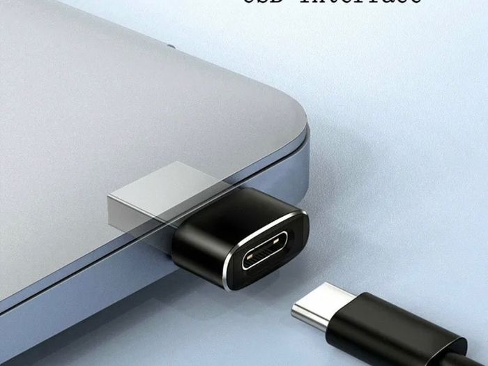 Type C USB-C Female to USB Male Converter Charger Adapter Laptop iPhone Samsung