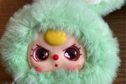 Baby Three Bunny - mint green- bagcharm