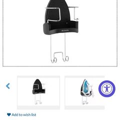 Brabantia wall mounted iron holder