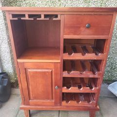 Wine rack cabinet