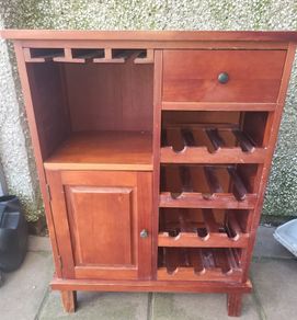 Wine rack cabinet