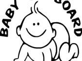 Baby On board Car Decal