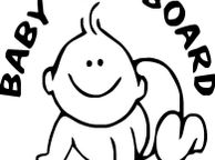 main image for ad Baby On board Car Decal