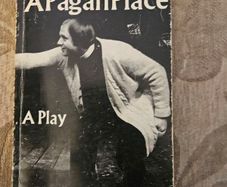 Edna O'brien. A Pagan Place. A Play. First Edition Paperback In Good Condition.  See Photos For Same.
