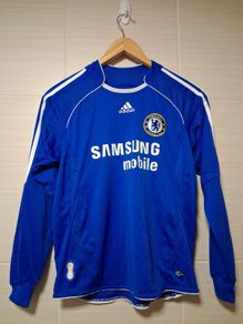 Chelsea Jersey. Official Adidas Chelsea Football Club Long Sleeved Home Jersey From 2006. Authentic Original. Not A Modern Day Remake.