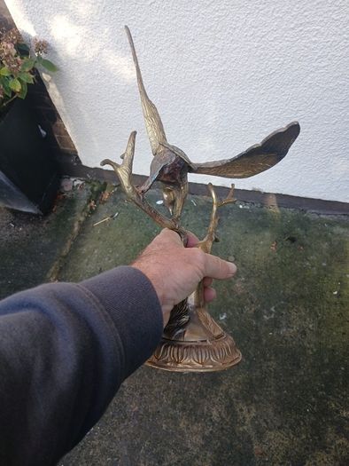 large brass animals