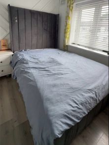 bed lifting base with storage