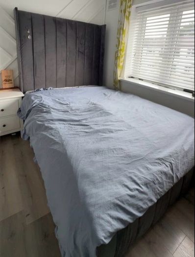 bed lifting base with storage