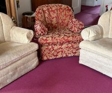 Armchairs x 3
