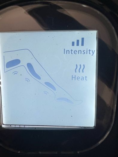Leg Massager for Circulation and Pain Relief, with Heat and Compression,