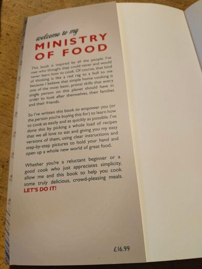 Jamie's Ministry of Food, anyone can learn to Cook in 24 Hours..