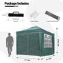 Pop Up Gazebo 3x3m with Weights, Fully Waterproof, All Weather Gazebo Image 2