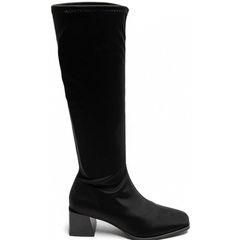 Black knee high boots (size 40)