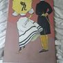 Hand painted Lady and Gentleman on wood Image 3