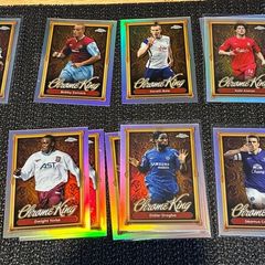 Topps Chrome Premier League 2026 "Chrome King" Selection 15 Card Bundle