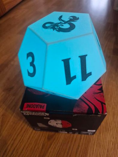 Dungeons & Dragons D12 Display Light - Paladone