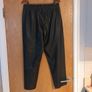 Gallery  Black PU Trousers.    S.14.   B.N.W.T. Image 4
