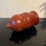 Turned mahogany wood box Image 2