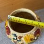 Vintage HJ Wood Staffordshire Indian Tree Handpainted Raised Floral Vase Image 5
