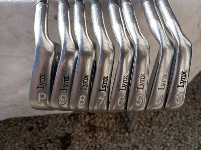 Lynx golf irons. Right handed clubs.
