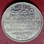 Czechoslovakia Medal T. G. Masaryk, 1935 85th birthday, Silver Image 5