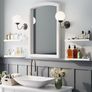 4 Pack White Adhesive Shelves, 15"x4" No Drill Acrylic Wall Shelves | Dual-Mount (Adhesive or Screws) Waterproof Storage Bathroom Shelf Organizer for Kitchen, Living Room, Bedroom Image 4