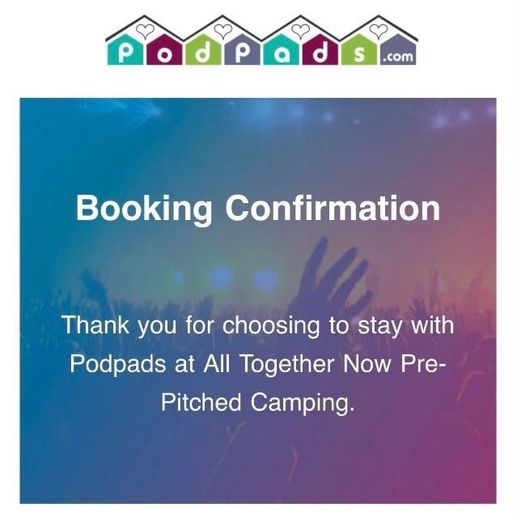 All Together Now tickets + camping