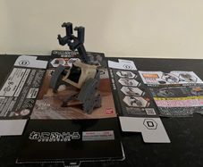 Ultra cute  rare Neko Busou black cat Gundam