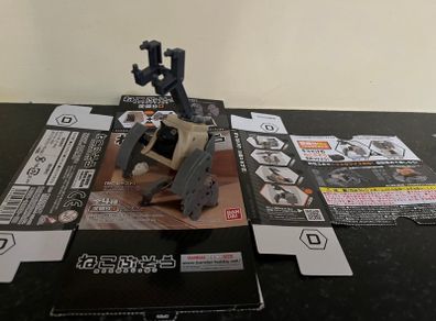 Ultra cute  rare Neko Busou black cat Gundam
