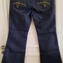 River Island skinny flare denim jeans UK size 16 in very good condition with no issues see last two photos for exact measurements FREE STANDARD POSTAGE INCLUDED Image 2