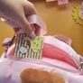 Sanrio pompompurin sakura cute plush bag limited edition Image 2