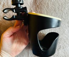 Coffee cup holder for buggy