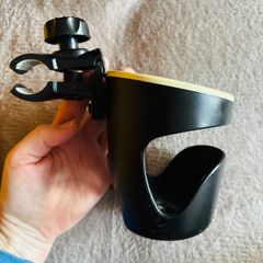 Coffee cup holder for buggy