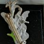 Vintage enamelled handmade brooch Image 2