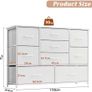 White Chest of Drawers Image 2