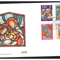 1996 Ireland Christmas Commemorative Stamps An Post First Day Cover (FDC)