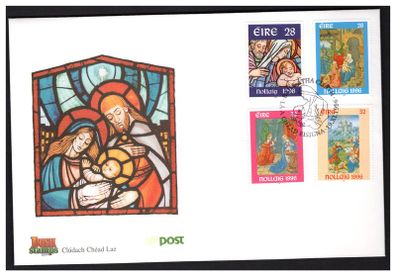 1996 Ireland Christmas Commemorative Stamps An Post First Day Cover (FDC)