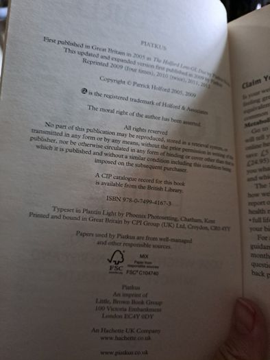 Patrick Holford The Low GL Diet Bible