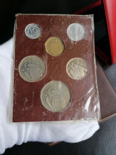 1972 Spain Proof Coin Set