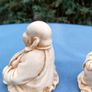 2 X Stone fat Bhuddas Image 8