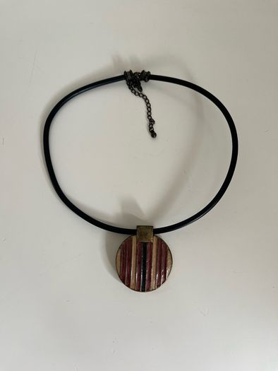Wooden Pendant Necklace