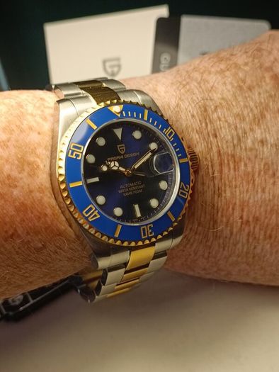 Mens Pagani Design Automatic Self Winding Dive Watch. Bargain Price