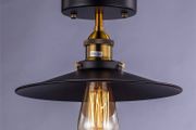 NEW SALE | Vintage Ceiling Light, Edison Flush Mounted Retro Style E27 Industrial Ceiling Light Fixture 1 Pack