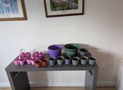 flower pots