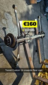 Ford Transit Custom rear Axel 13 on @ OCG